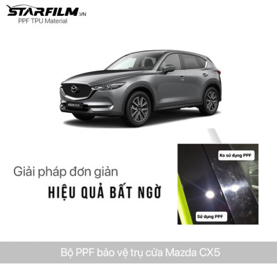Mazda CX5 PPF TPU Trụ bóng chống xước tự hồi phục STARFILM