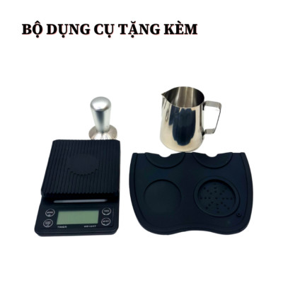 Máy pha cà phê Espresso chuyên nghiệp 3 trong 1, thương hiệu Mỹ cao cấp HiBREW H7A. HÀNG CHÍNH HÃNG
