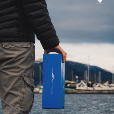 [Hàng chính hãng] Set máy pha cà phê điện cầm tay Outin Nano Portable Espresso Machine màu Ocean Blue (Phiên bản giới hạn)