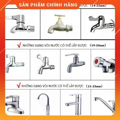 ️ Bộ dây vòi xịt nước rửa xe, tưới cây , tăng áp 3 lần, loại 20m 206701-3 đầu đồng, cút đồng, + đai