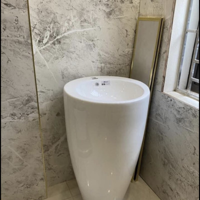 Chậu lavabo TRỤ TRÒN GROVES GRVL2085 (850x430x430)