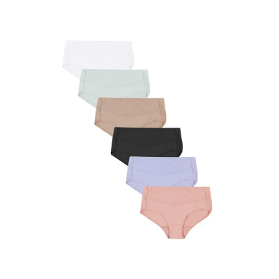 Quần Lót Nữ Big Size Lưng Cao 2 Lớp Hanes BM40AS – Che Bụng, Co Giãn Tối Đa, Mặc Cả Ngày Thoải Mái