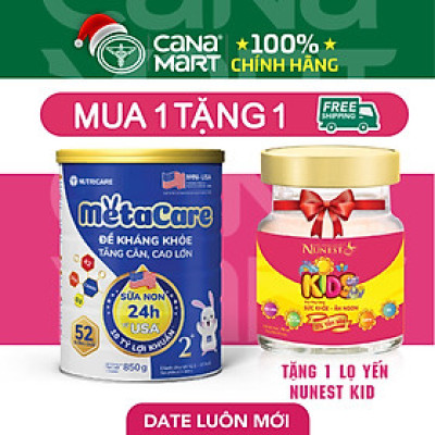 Sữa bột Nutricare MetaCare 2+ phát triển toàn diện