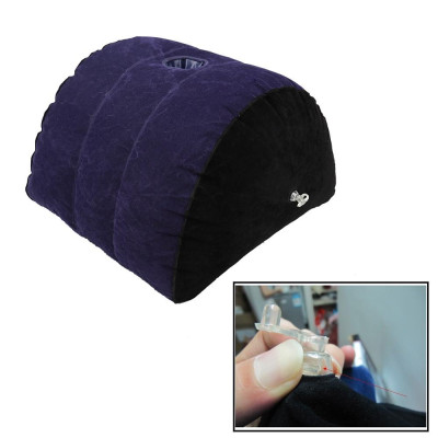 Gối Tựa Lưng Bơm Hơi Bằng Pvc Dành Cho Cặp Đôi Chơi Game, Ghế Bơm Hơi Tình Yêu (Chọn Mẫu Màu Xanh Đen Hoặc Màu Cam)