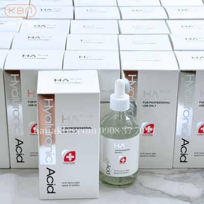 [KHUYẾN MÃI] Serum HA Plus Dưỡng Ẩm Căng Bóng Giảm Nếp Nhăn Hyaluronic Acid AWAKETHECELL 100ml