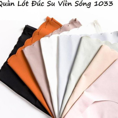 Combo 5 quần lót đúc su không đường may viền sóng QS41 (giao màu ngẫu nhiên)