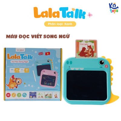 Máy Đọc Thẻ Song Ngữ Lalatalk Kết Hợp Bảng Viết Tự Xóa Thông Minh Lalala Baby
