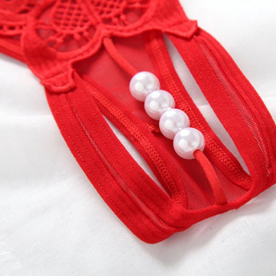 Quần lót nữ đính hạt - đỏ