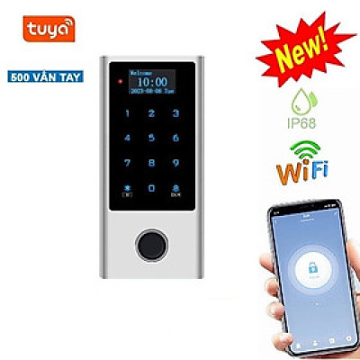 Đầu đọc vân tay kiểm soát cửa độc lập quản lý từ xa qua App Tuya HFD1-W ( 500 vân tay) - Hàng nhập khẩu