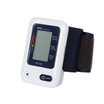 Máy đo huyết áp cổ tay tự động AND UB-525 phát hiện rối loạn nhịp tim