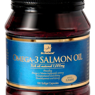 Thực phâm chức năng Viên dầu cá HỒI Úc Dr.Natural Omega 3 Salmon Oil