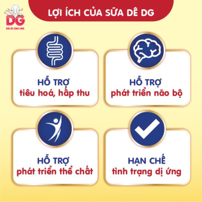 Sữa dê công thức DG-1 Goat Milk Infant Formula