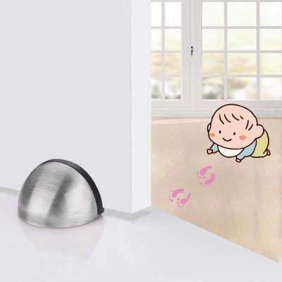 Chặn Cửa Bán Nguyệt Lựa Chọn, Chặn Cửa Thông minh, Chặn Cửa Đa Năng, Chặn Cửa Phòng, Chặn Cửa Trẻ Em, Sử Dụng Miếng 3M Gắn Sàn Không Khoan Sàn, Giá Rẻ. TakyHome 1100