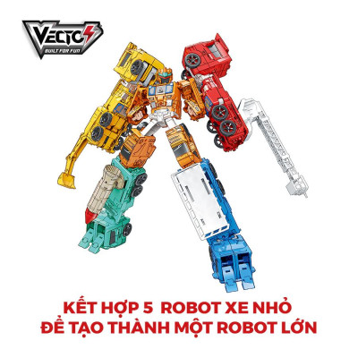 Đồ Chơi Robot Biến Hình Xe Cần Cẩu VECTO VT34/OR