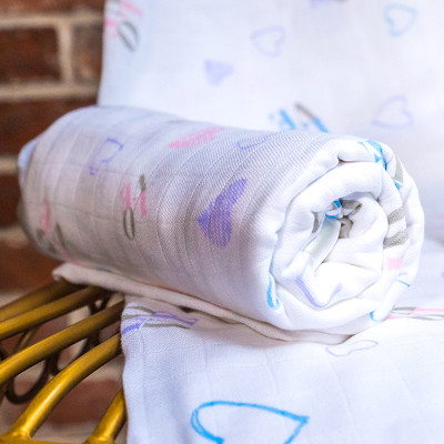  Bộ 3 khăn đa năng vải sợi tre cho bé 120x120 Mamaru MA-KDN03 - Diệt khuẩn, hút ẩm tốt, kháng tia UV