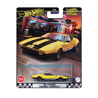 Đồ Chơi Siêu Xe Boulevard De Tomaso Pantera Gts Gruppo 4 HOT WHEELS HRT75/GJT68