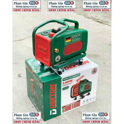 Máy Rửa Xe Dekton DK-CWR3000F - Công Suất 3000W - Có Chỉnh Áp, Bánh Xe Đẩy - Motor 100% Dây Đồng - Bảo Hành 1 Năm