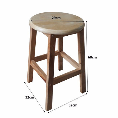 GHẾ GỖ CAO 60CM