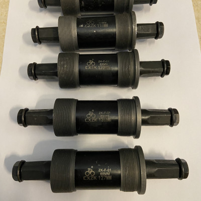 Trục giữa xe đạp Vòng Bi Bạc Đạn Cao Cấp kích cỡ 113mm 118mm 120mm 126mm 127mm