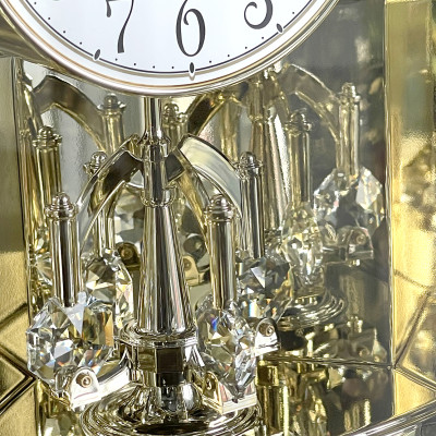 Đồng hồ để bàn Nhật Bản Rhythm 4SG696WT23 Kt 21.3 x 27.1 x 12.2cm, 1.3kg Vỏ nhựa