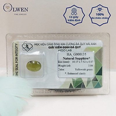 Viên đá Sapphire thiên nhiên HA-G000135