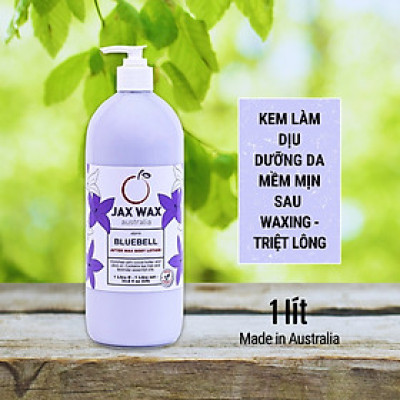 Kem dưỡng chuyên biệt sau waxing, triệt lông Jax Wax Bluebell 1 lít