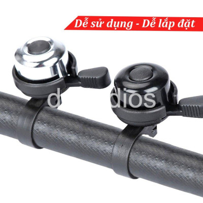 Chuông xe đạp vang to, Còi đồng xe đạp chất lượng cao - Hàng chính hãng dododios