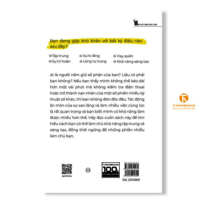 Sách - Sống thông minh - Kiểm soát sự phân tâm trong thời đại số và tận hưởng cuộc sống trọn vẹn - Thái Hà Books