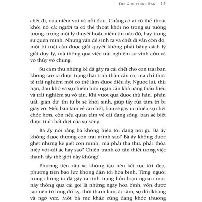 Sách - Thế Giới Trong Bạn - J. Krishnamurti