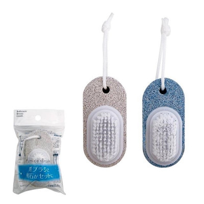 Bàn chải vệ sinh chân, tay có móc treo Echo - Hàng Nội Địa Nhật Bản