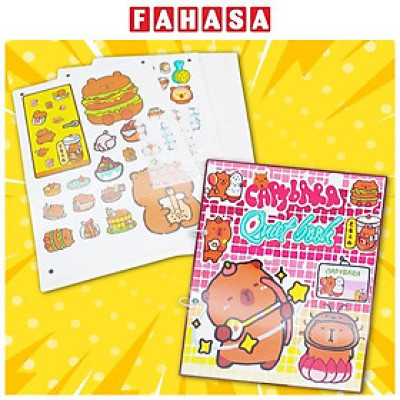 Đồ Chơi Bóc Dán - Capybara Quiet Book