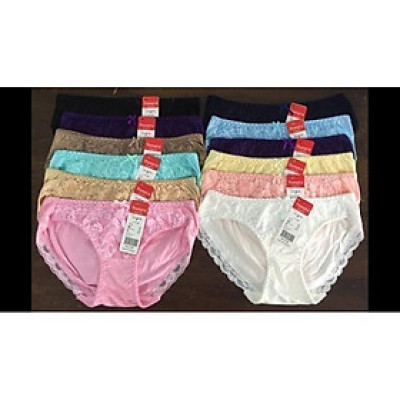 Combo 5 Quần Lót Cotton Pha Ren Cao Cấp hàng việt nam 02