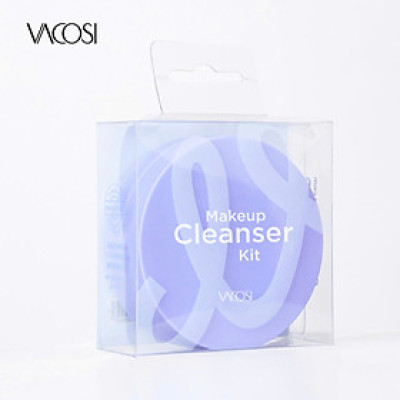 HỘP RỬA CỌ TRANG ĐIỂM KÈM XÀ BÔNG VACOSI - DC14 - VACOSI MAKEUP CLEANSER KIT