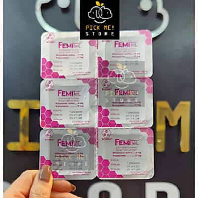 BOSSEN - FEMITEL Xổ Giun Sán, Phòng Ngừa Giun Tim cho Mèo dạng Viên