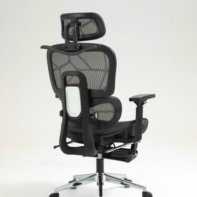 Ghế Công Thái Học Văn Phòng New Beginning NB900 – Ghế Xoay Lưng Lưới, Kèm Tựa Đầu, Tay Đa Năng