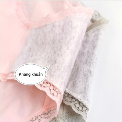 Combo 5 Quần lót nữ kiểu nhật bản thoáng khí chất liệu cotton