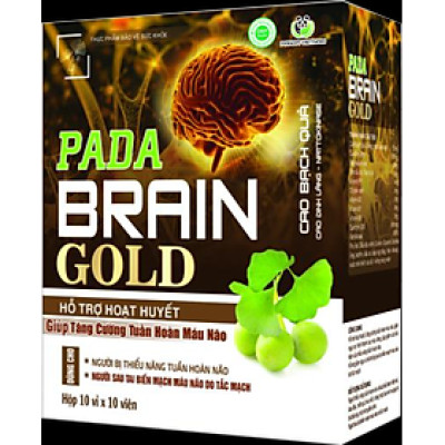 Thực phẩm chức năng - PANDA VIỆT NAM - PADA BRAIN GOLD - HỖ TRỢ HOẠT HUYẾT - TĂNG CƯỜNG TUẦN HOÀN