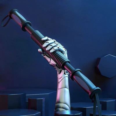 Gậy bẻ tập cơ tay ngực vai thanh lò xo cao cấp lực bẻ 20kg 30kg 40kg 50kg đàn hồi tốt phù hợp luyện tập thể thao tại nhà