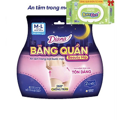 Combo 6 Gói Băng Vệ Sinh Diana Sensi Băng Quần size M-L (Diana Sensi Dạng Quần) Mỗi gói 2 miếng- HSD luôn mới