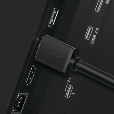 Cáp HDMI 8m Ugreen UG-10178 hỗ trợ Full HD 3D, 4K - Hàng chính hãng