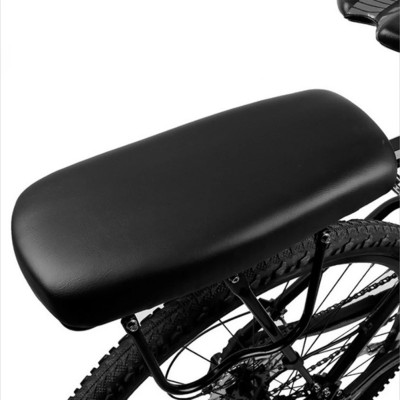 Đệm Ngồi Sau Xe Đạp Địa Hình DG-2120 Lớp đệm trong dày 3 cm, đệm mềm da PU (kích thước 37x17cm), Siết bằng Khung Thép, chống nước - Mai Lee