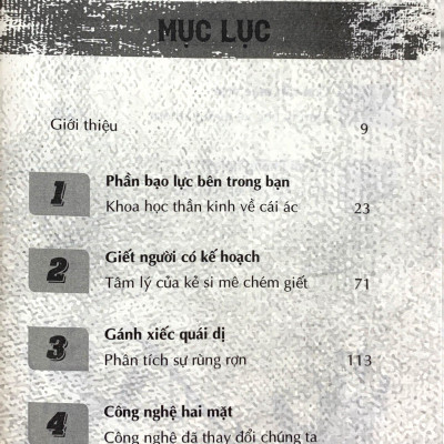 Tâm Trí Và Hành Vi Tội Phạm