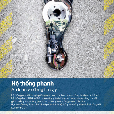 Bố Thắng Trước Honda Accord (-1984) - Bosch BP 5372