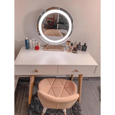 Hàng HOT GIÁ SỈ bàn trang điểm 3 ngăn kéo , 2 ngăn kéo ( có sẵn) led decor