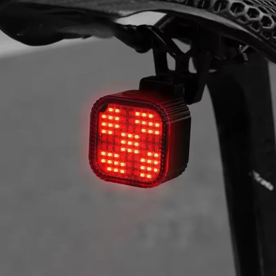 Đèn Hậu Xe Đạp Thông Minh 10 mẫu hình CYGM-2213 Chống Nước IPX6 USB Type-C Sáng Phanh tự động An Toàn Ban Đêm Auto-Stop - Mai Lee