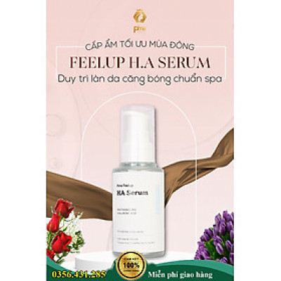 Tinh chất cấp ẩm, căng bóng pime feelup ha serum 50g