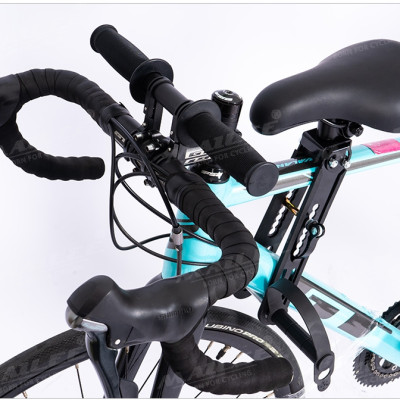 Bộ Đệm Yên Ghế Trước Xe Đạp HF06 Cho Trẻ Em Có Tay Vịn (full set) Gắn Khung Xe Đạp Chất liệu sắt có cao su chống trầy Mai Lee