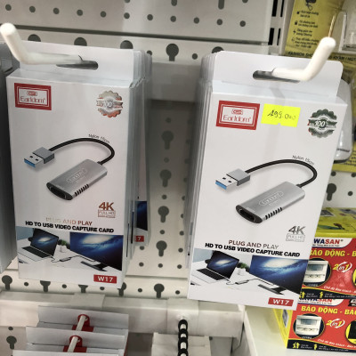 Bộ Chuyển Đổi Chân USB  ra HDMI Earldom W17- Hàng chính hãng