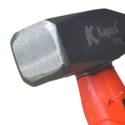 Búa Đóng Đinh Đầu Dẹp (vát) Kapusi k9523 – Cán Nhựa Chống Trượt – Chất Lượng Cao