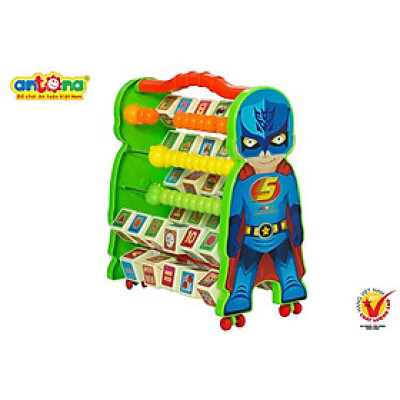 Bảng chữ số đa năng siêu nhân Antona - Xanh/hồng